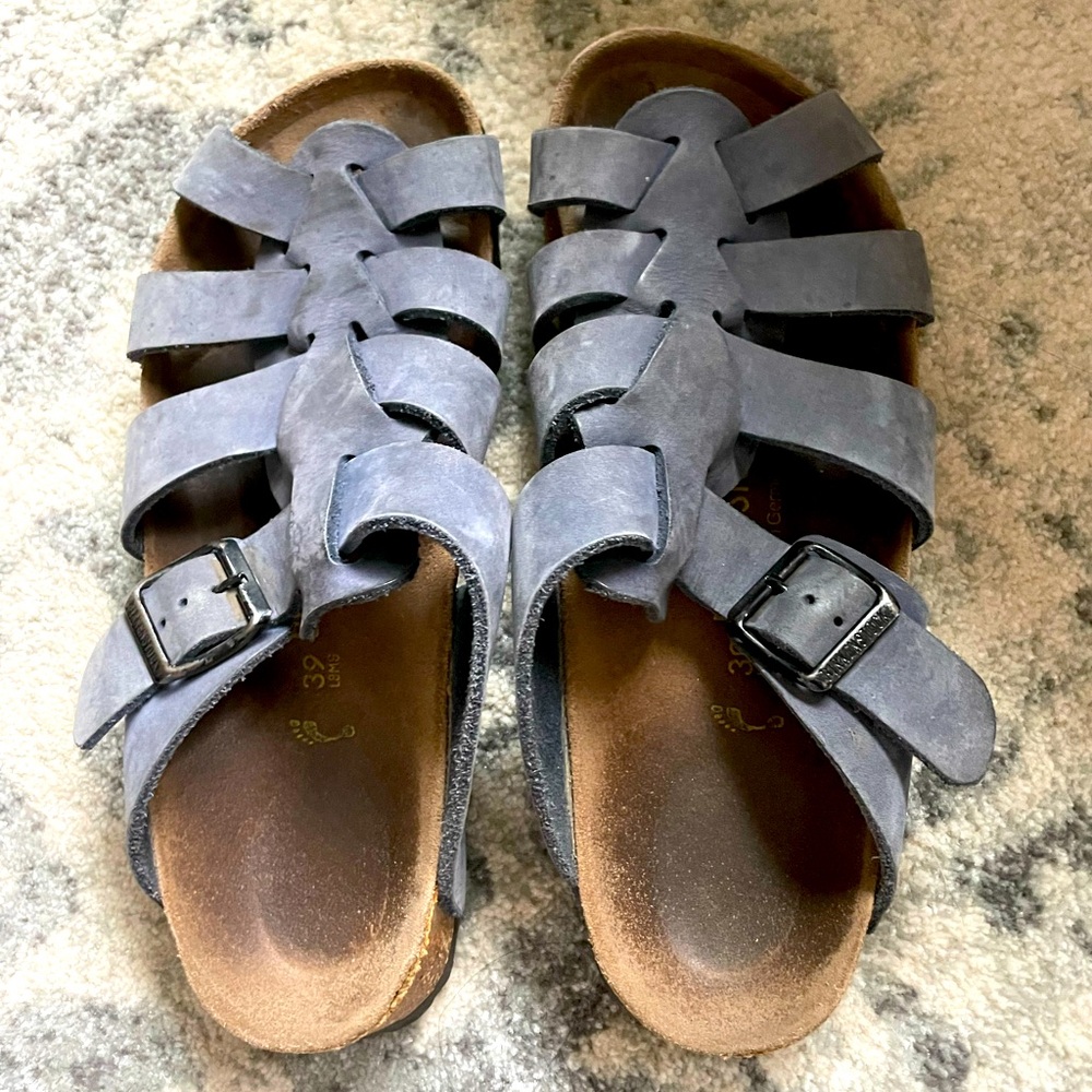 Circa 2000 Birkenstock Phoenix Fisherman style slip on